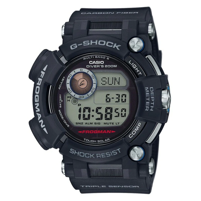 Dw 9900 Frogman Black Ručni Sat Casio G-Shock GWF-D-1000-1ER